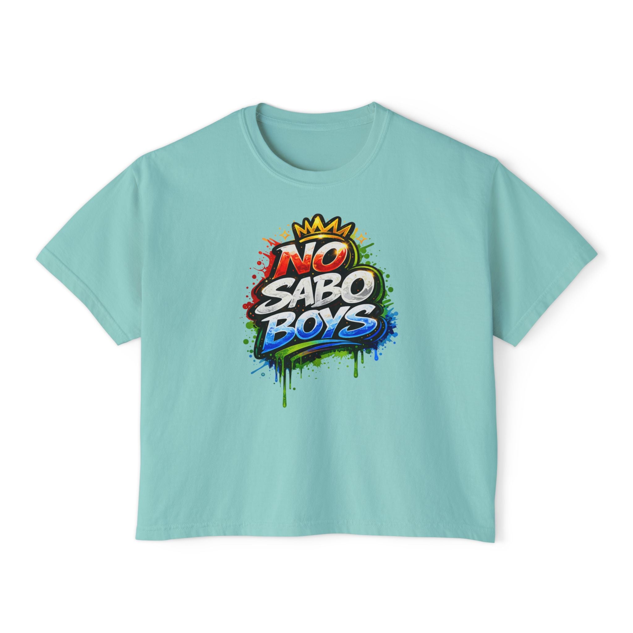 No Sabo Boys-"Vivir Sin Miedo"-Boxy Tee