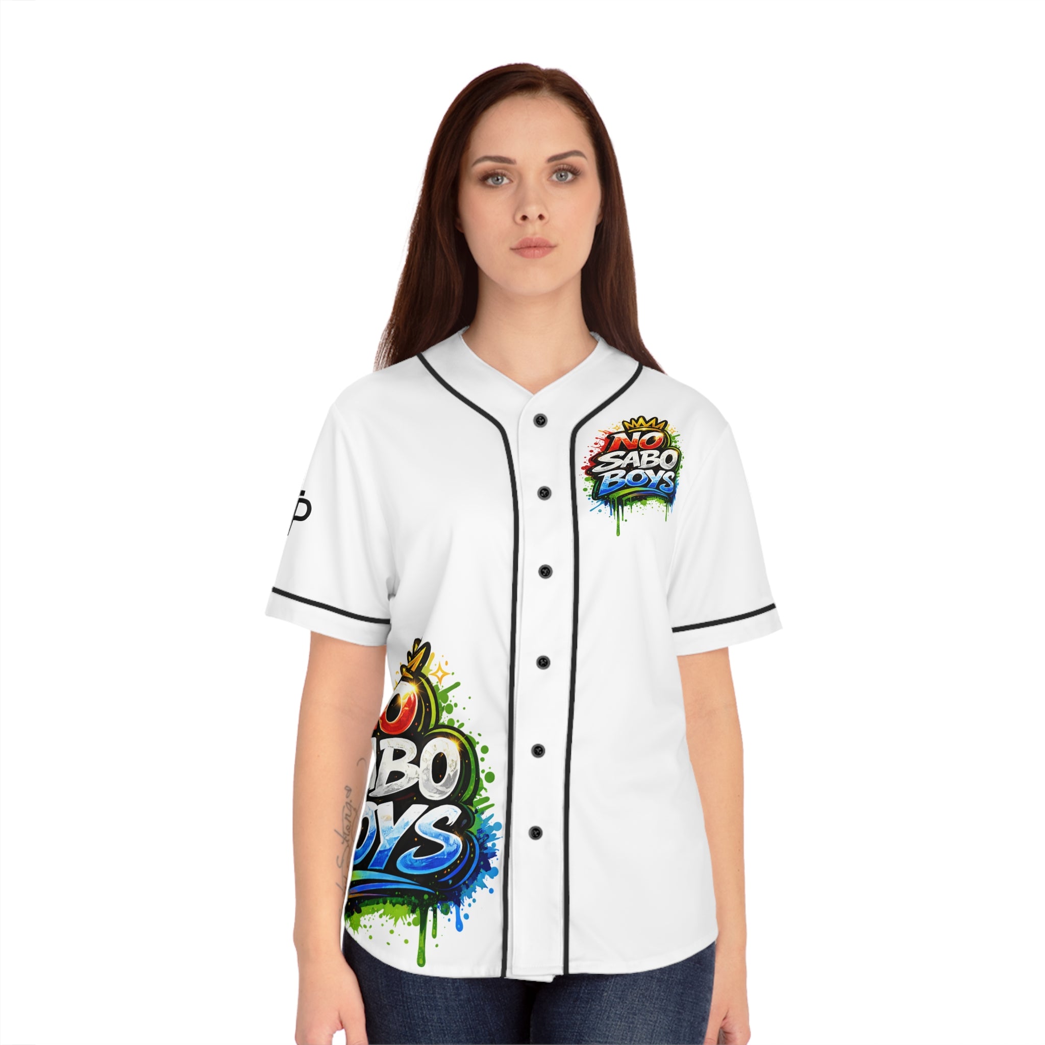 No Sabo Boys "Join The Team"  Women's Baseball Jersey