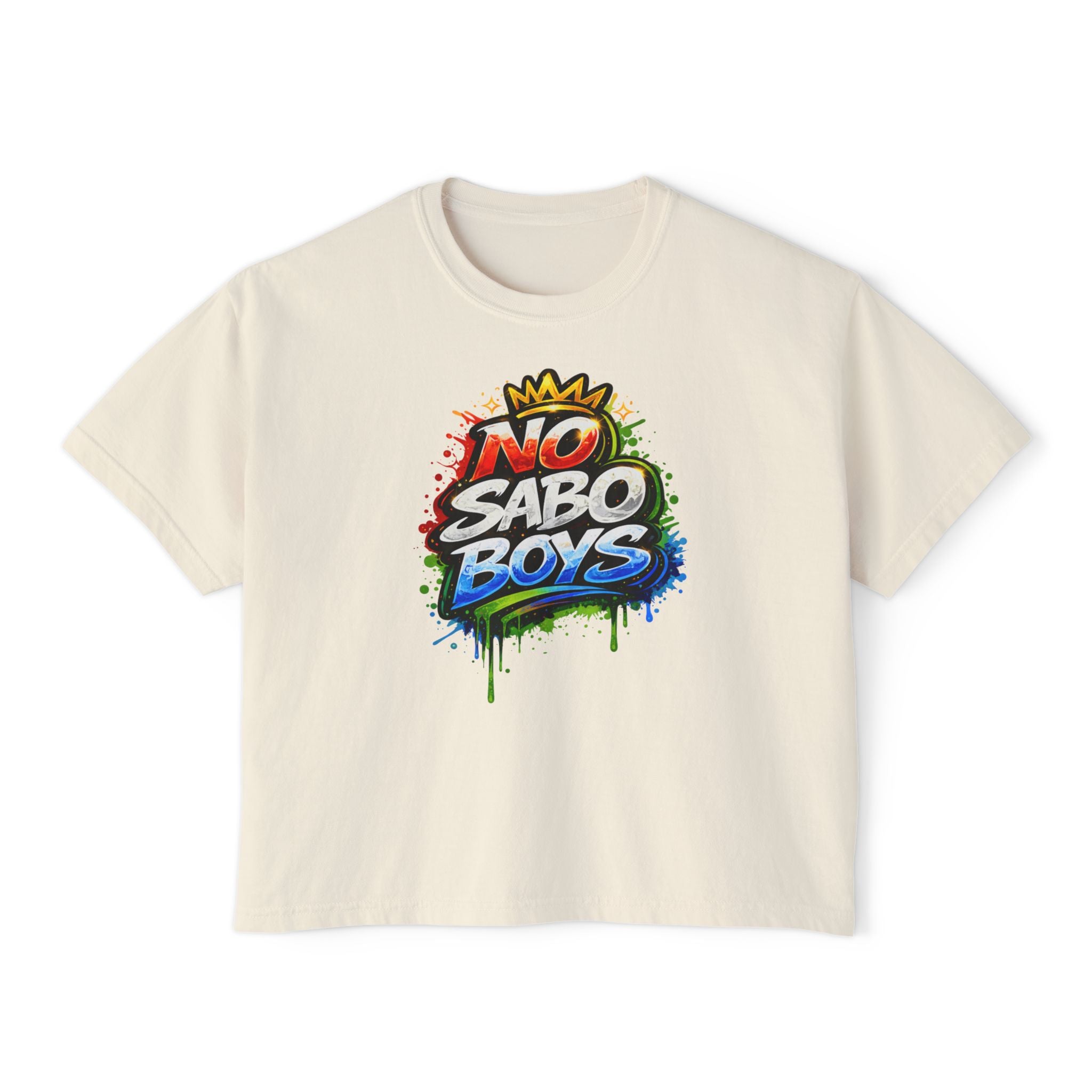 No Sabo Boys-"Vivir Sin Miedo"-Boxy Tee