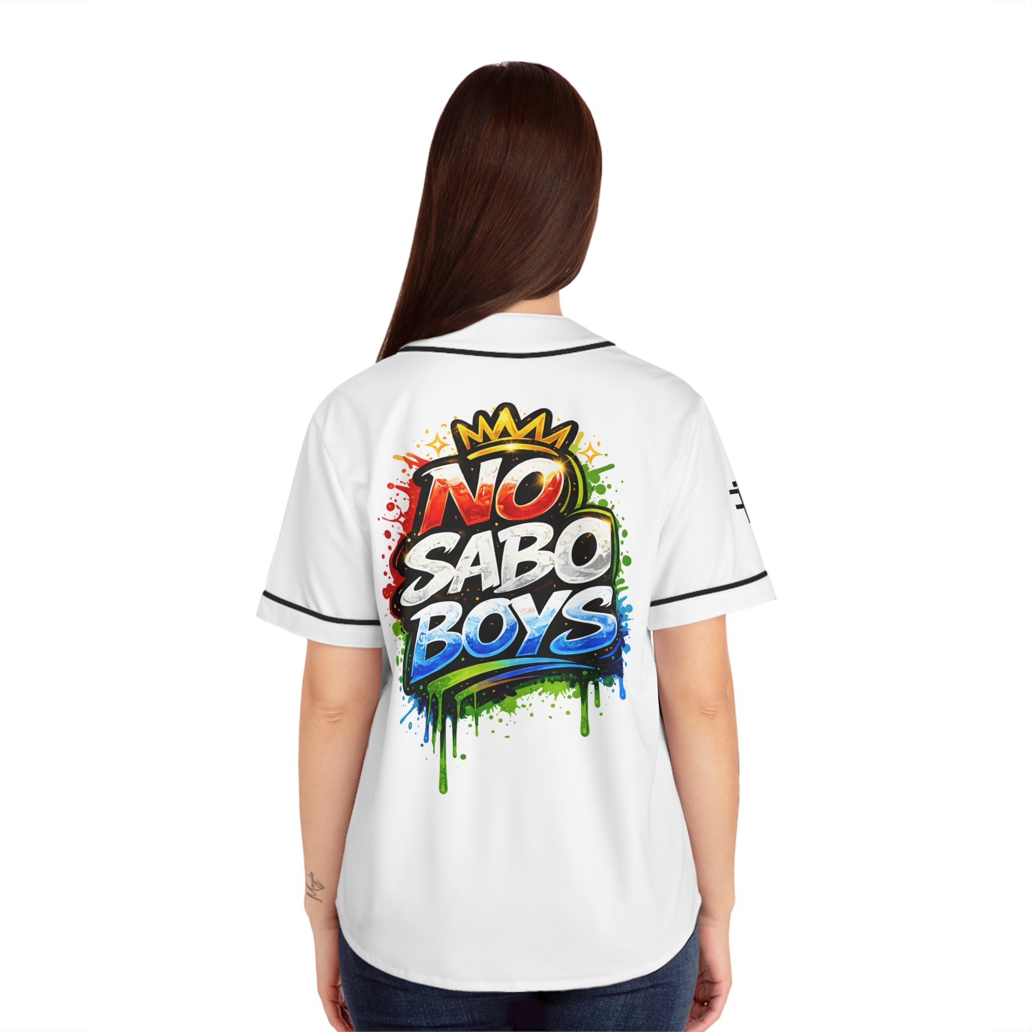 No Sabo Boys "Join The Team"  Women's Baseball Jersey