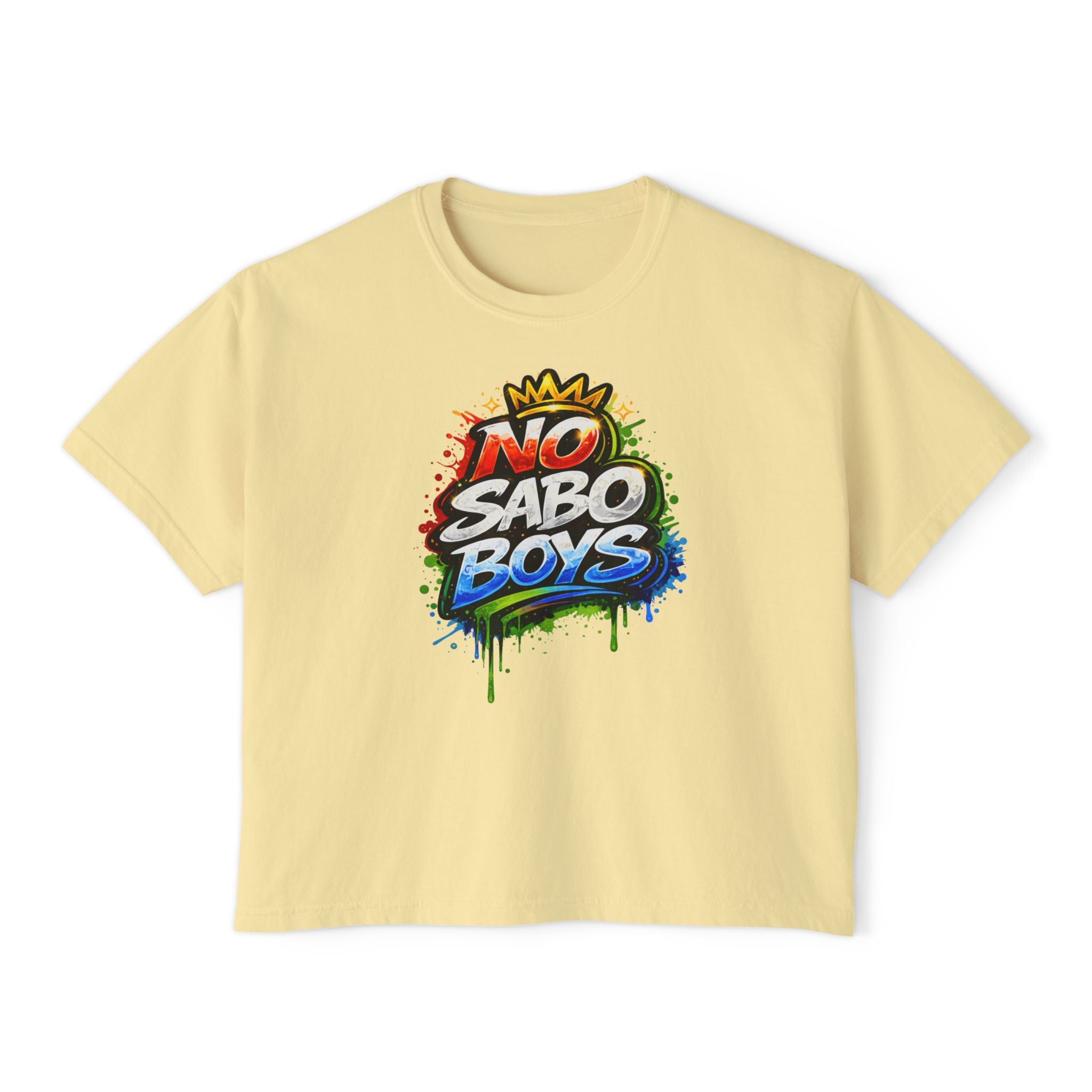 No Sabo Boys-"Vivir Sin Miedo"-Boxy Tee